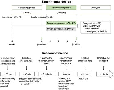 Forests serve vulnerable groups in times of crises: improved mental health of older adults by individual forest walking during the COVID-19 pandemic
